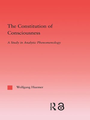 cover image of The Constitution of Consciousness